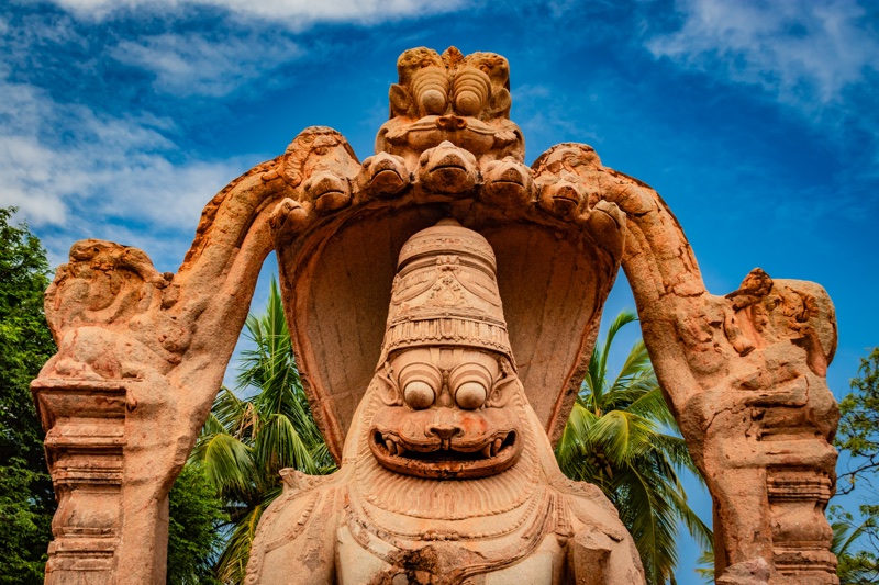 Ugranarasimha, Hampi, India